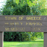 Pappas Park sign