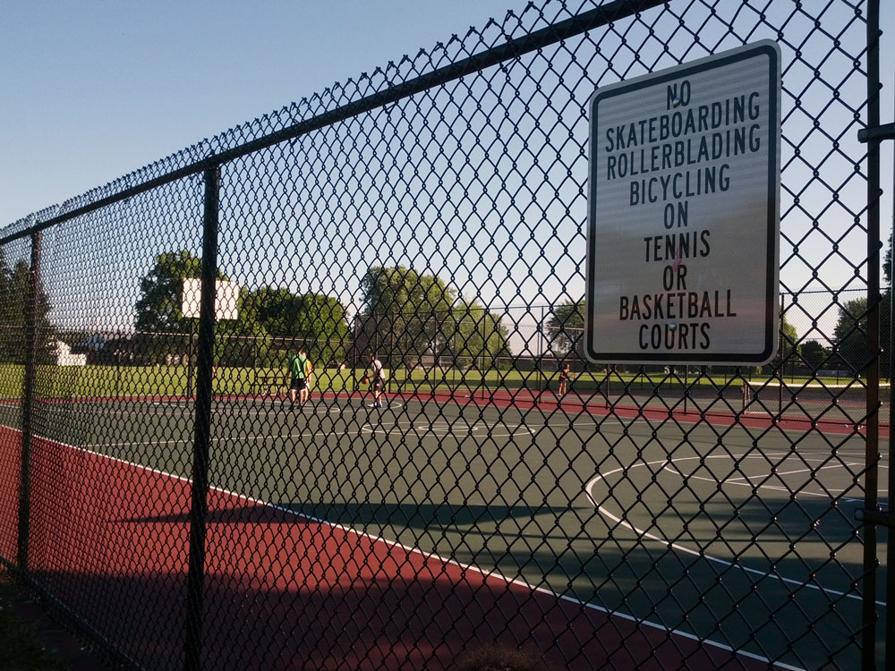 Grandview Park basketball court