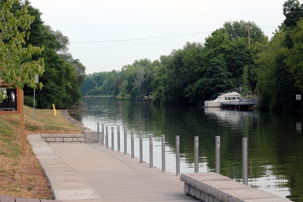 Boat launch at Henpeck Park