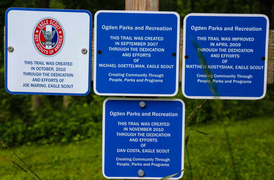 Rose Turner Park trail information
