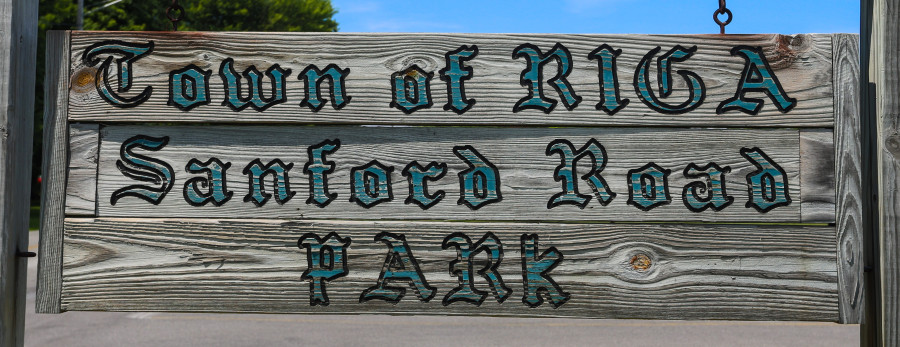 Sanford Road Park sign