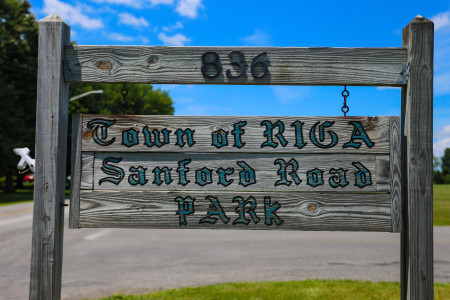 Sanford Road Park Sign